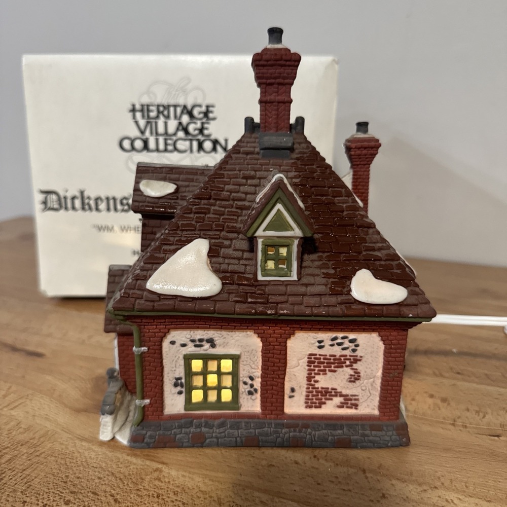 Dept 56 Dickens Village Series Wm. Wheat Cakes & Puddings 5808-4 Heritage 1993 - Picture 3 of 6